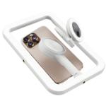 Trepied ShiftCam SnapStudio Light, Compatibil MagSafe, Lampa LED 600lum / 2500-6000K, 1100mAh, USB-C, Stone 4 - lerato.ro
