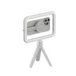 Trepied ShiftCam SnapStudio Light, Compatibil MagSafe, Lampa LED 600lum / 2500-6000K, 1100mAh, USB-C, Stone 2 - lerato.ro