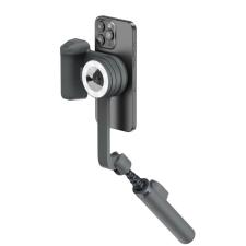Kit ShiftCam SnapTravel Essential, 1x SnapGrip, 1x Lumina SnapPocket, 1x Selfie Stick SnapStand, Rotire 360 grade, Compatibil MagSafe, USB-C, Midnight