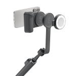 Kit ShiftCam SnapTravel Essential, 1x SnapGrip, 1x Lumina SnapPocket, 1x Selfie Stick SnapStand, Rotire 360 grade, Compatibil MagSafe, USB-C, Midnight 3 - lerato.ro