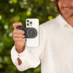 Kit ShiftCam SnapTravel Essential, 1x SnapGrip, 1x Lumina SnapPocket, 1x Selfie Stick SnapStand, Rotire 360 grade, Compatibil MagSafe, USB-C, Midnight 14 - lerato.ro