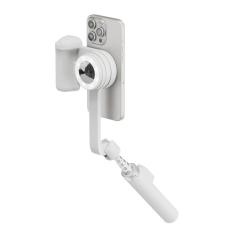 Kit ShiftCam SnapTravel Essential, 1x SnapGrip, 1x Lumina SnapPocket, 1x Selfie Stick SnapStand, Rotire 360 grade, Compatibil MagSafe, USB-C, Stone