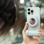 Kit ShiftCam SnapTravel Essential, 1x SnapGrip, 1x Lumina SnapPocket, 1x Selfie Stick SnapStand, Rotire 360 grade, Compatibil MagSafe, USB-C, Stone 16 - lerato.ro