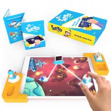Set joc interactiv pentru tableta Shifu Tacto Laser Game, 2 rame, 4 piese, Multicolor