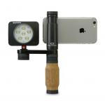 Suport profesional extensibil pentru telefon Shoulderpod R1 Go, Compatibil cu Shoulderpod S1, Lemn 2 - lerato.ro