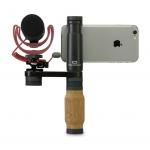 Suport profesional extensibil pentru telefon Shoulderpod R1 Go, Compatibil cu Shoulderpod S1, Lemn 6 - lerato.ro