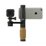 Suport profesional extensibil pentru telefon Shoulderpod R1 Go, Compatibil cu Shoulderpod S1, Lemn 8 - lerato.ro