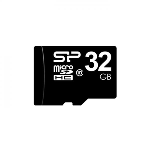 Card de memorie Silicon Power, MicroSDHC, 32GB, clasa 10, UHS-I, r/w max. 40/10 mb/s, voltaj: 2.7V - 3.6V, adaptor SD, 15 x 11 x 1 mm, 0.6g, negru