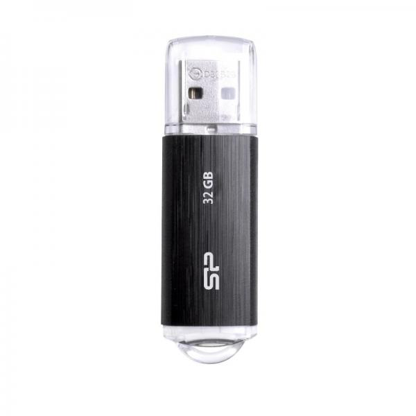 USB Flash Drive Silicon Power, Blaze B02, USB 3.2 Gen 1, 32GB, plastic, 60.6 x 18.0 x 8.1mm, 8g, negru 1 - lerato.ro