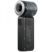 Ventilator portabil Skinarma Gyro, 5000 mAh, 20000 rpm, 4 viteze, USB-C, Negru