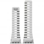 Curea Skinarma Gemini compatibila cu Apple Watch 49 / 46 / 45 / 44 mm, Alb 4 - lerato.ro