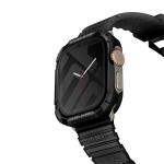 Carcasa Skinarma Kurono compatibila cu Apple Watch Ultra 49mm, Negru 2 - lerato.ro