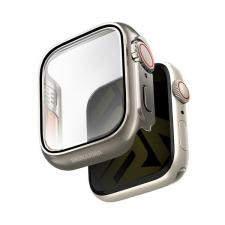 Accesorii Apple Watch 38 / 40 / 41 / 42 mm, Carcasa Skinarma Gado Pro compatibila cu Apple Watch 7/8/9, 41mm, Gri, lerato.ro