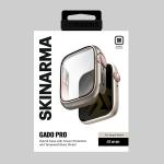 Carcasa Skinarma Gado Pro compatibila cu Apple Watch 7/8/9, 41mm, Gri 4 - lerato.ro