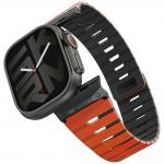 Curea Skinarma Gemini compatibila cu Apple Watch 49 / 46 / 45 / 44 mm, Portocaliu 2 - lerato.ro