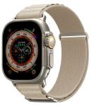 Curea Skinarma Kobu compatibila cu Apple Watch 49 / 45 / 44 mm, Ivory 2 - lerato.ro