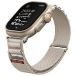 Curea Skinarma Kobu compatibila cu Apple Watch 49 / 45 / 44 mm, Ivory 3 - lerato.ro