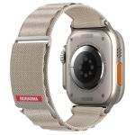 Curea Skinarma Kobu compatibila cu Apple Watch 49 / 45 / 44 mm, Ivory 4 - lerato.ro