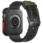 Curea Skinarma Shokku din silicon compatibila cu Apple Watch 45/44/42mm, Negru 4 - lerato.ro