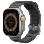 Curea Skinarma Shokku compatibila cu Apple Watch 49 / 45 / 44 mm, Gri 2 - lerato.ro