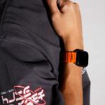 Curea Skinarma Shokku compatibila cu Apple Watch 49 / 45 / 44 mm, Gri 4 - lerato.ro