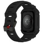 Curea Skinarma Mecha cu carcasa de protectie compatibila cu Apple Watch 45/44mm, Negru 4 - lerato.ro
