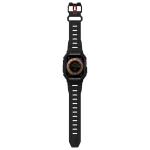 Curea Skinarma Mecha cu carcasa de protectie compatibila cu Apple Watch Ultra 49mm, Negru 3 - lerato.ro