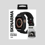 Curea Skinarma Mecha cu carcasa de protectie compatibila cu Apple Watch Ultra 49mm, Negru 5 - lerato.ro