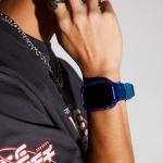 Curea Skinarma Saido compatibila cu Apple Watch 45/44mm, Navy Blue 7 - lerato.ro