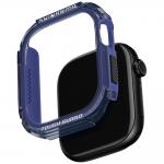 Carcasa Skinarma Atom compatibila cu Apple Watch 46mm, Navy Blue 2 - lerato.ro