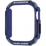 Carcasa Skinarma Atom compatibila cu Apple Watch 46mm, Navy Blue 3 - lerato.ro