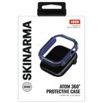 Carcasa Skinarma Atom compatibila cu Apple Watch 46mm, Navy Blue 4 - lerato.ro