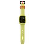 Curea Skinarma Saido compatibila cu Apple Watch 45/44mm, Neon Yellow 3 - lerato.ro
