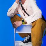 Curea Skinarma Saido compatibila cu Apple Watch 45/44mm, Neon Yellow 6 - lerato.ro