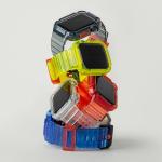Curea Skinarma Saido compatibila cu Apple Watch 45/44mm, Neon Yellow 7 - lerato.ro