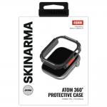 Carcasa Skinarma Atom compatibila cu Apple Watch 46mm, Smoke 4 - lerato.ro
