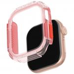 Carcasa Skinarma Atom compatibila cu Apple Watch 10, 42mm, Roz 3 - lerato.ro