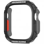 Carcasa Skinarma Atom compatibila cu Apple Watch Ultra 49mm, Smoke 3 - lerato.ro