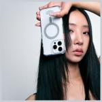 Carcasa Skinarma Saido cu MagSafe compatibila cu iPhone 16 Pro, Transparent 6 - lerato.ro