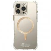 Carcasa Skinarma Saido cu MagSafe compatibila cu iPhone 16 Pro Max, Bej