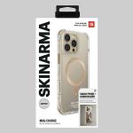 Carcasa Skinarma Saido cu MagSafe compatibila cu iPhone 16 Pro Max, Bej 6 - lerato.ro