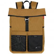 Rucsac pentru laptop waterproof Skinarma Jager, Compatibil cu laptop de 14 inch, 47 x 30 x 15.5 cm, Maro