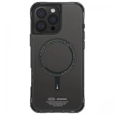 Carcasa Skinarma Saido cu MagSafe compatibila cu iPhone 16 Pro Max, Negru