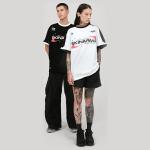 Tricou unisex Skinarma Halo, Marime L, Bumbac, Printed pattern, Negru 4 - lerato.ro
