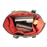 Geanta Skinarma Fardel, Waterproof, 50.5 x 11 x 38 cm, Lungime curea 18cm, 5 buzunare, Olive 5 - lerato.ro