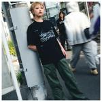 Tricou unisex Skinarma Bolt, Marime M, Bumbac, Printed pattern, Negru 4 - lerato.ro