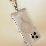 Carcasa Skinarma Saido cu MagSafe compatibila cu iPhone 16 Pro, Bej 8 - lerato.ro