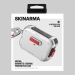 Carcasa Skinarma Mecha compatibila cu Apple AirPods Pro 2, Crom 5 - lerato.ro