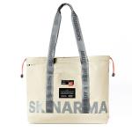 Geanta Skinarma Fardel, Waterproof, 50.5 x 11 x 38 cm, Lungime curea 18cm, 5 buzunare, Ivory 2 - lerato.ro