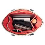 Geanta Skinarma Fardel, Waterproof, 50.5 x 11 x 38 cm, Lungime curea 18cm, 5 buzunare, Ivory 5 - lerato.ro